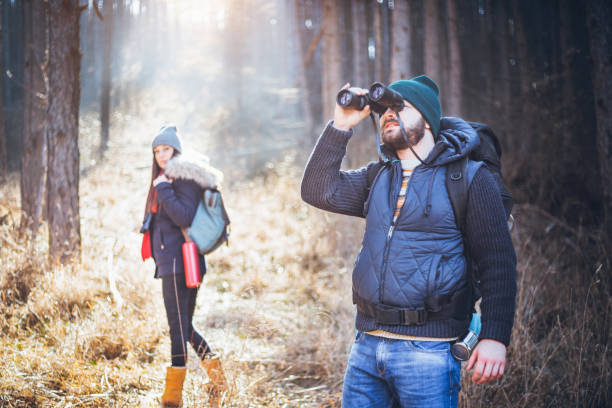 istock Couple hiking in the mountain 649569112