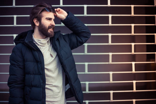 istock Handsome bearded man outdoors 649570506
