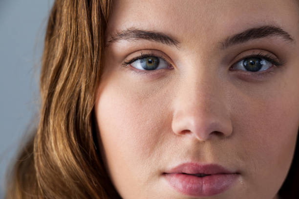 istock Beautiful eyes of a woman 649580320