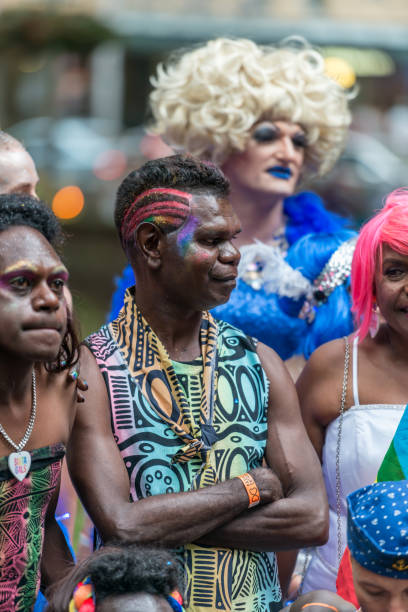 die tiwi inseln sistagirls am faschingsdienstag - tiwi stock-fotos und bilder