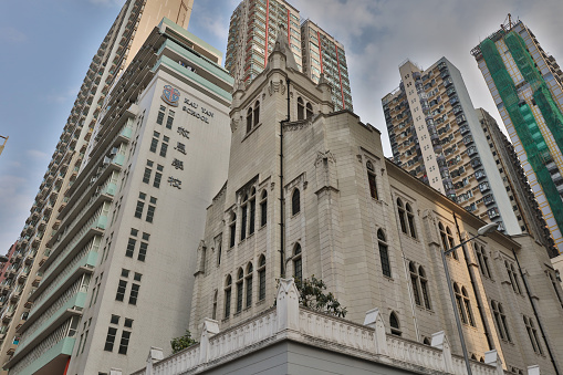 the Kau Yan Church at 2017 hk