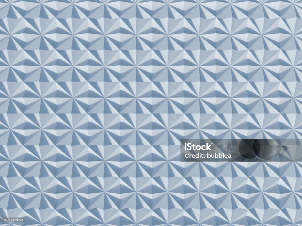 Square Pattern Rendering Jagged Square Pattern 3d Rendering Stock Photo - Download Image Now ...