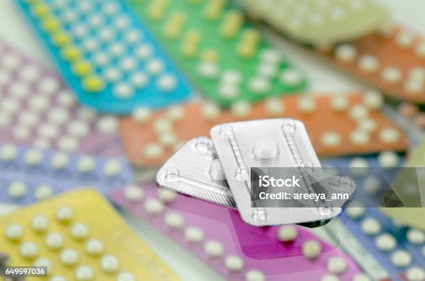 Emergency Contraceptive Pills Stock Photo - Download Image Now - Morning After Pill, Acne, Adult