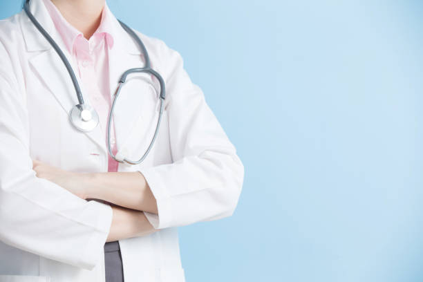 istock woman doctor cross her arm 649619258