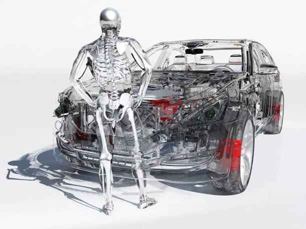 istock Transparent model cars. 649625990
