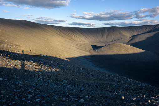Hverfjall is a tuff ring crater in the north of Iceland, close to the lake Mývatn.
