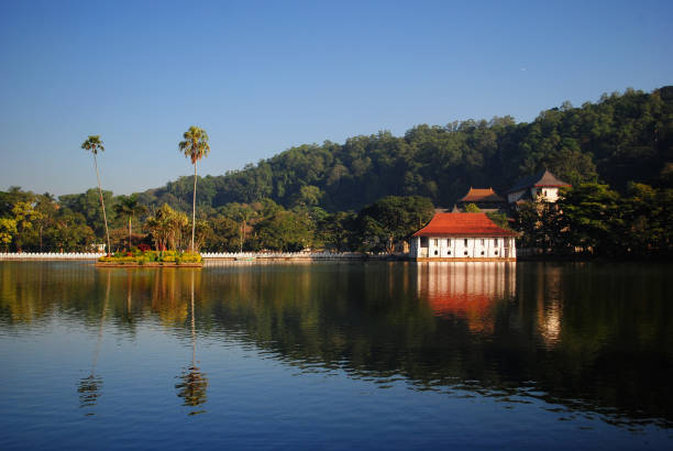istock Kandy Lake, Sri Lanka, Asia 649630368
