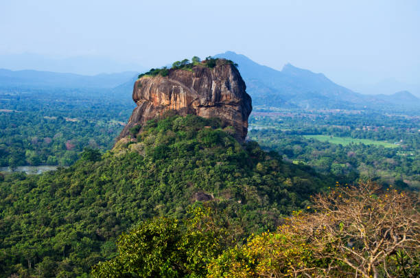 istock Sigiriya Rock from Pidurangala Rock, Sri Lanka 649630378