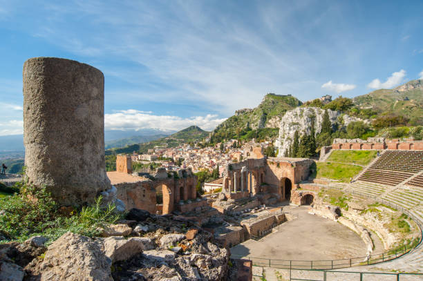 istock Taormina old theater 649633988