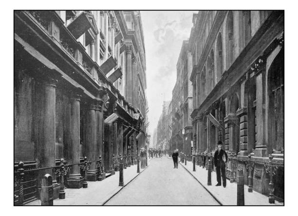 istock Antique London's photographs: Paternoster Row 649653558