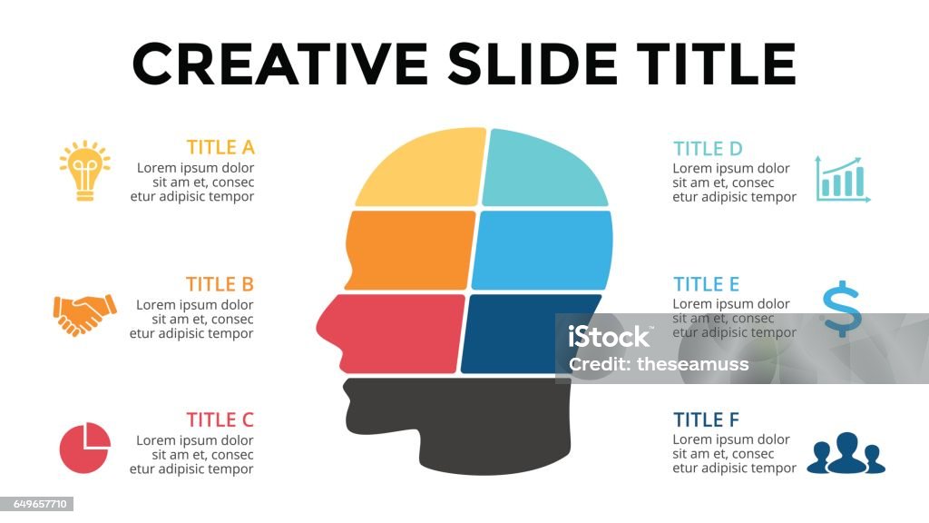 Nice Head Flowchart Vector Brain Infographic Template For Human Head Diagram Knowledge ...