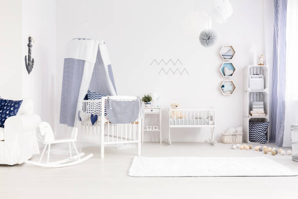 istock Simple but tasteful room awaiting a newborn 649661316