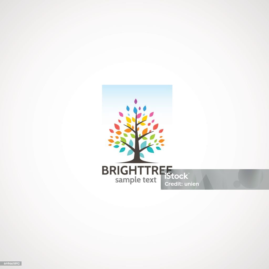 Bright Tree Sample Bright Tree Stock Illustration - Download Image Now - Branch - Plant ...