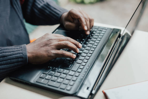 istock African ethnicity man typing on laptop 649664794