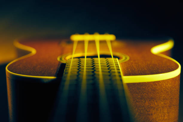 istock Close-up ukulele music instrument 649666100