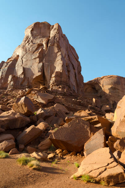 Monument Valley in Utah stock photo