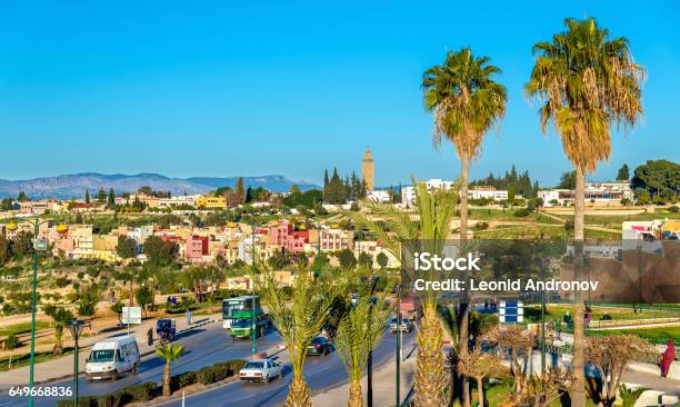 View Of Meknes At Bab Berdaine Gate Morocco Stock Photo - Download Image Now - Meknes, Morocco, Africa