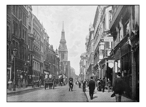 Antique London's photographs: Cheapside, Bow Church