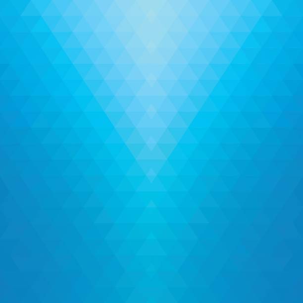 istock Shiny geometric style background with vibrant blue color tone. 649675526