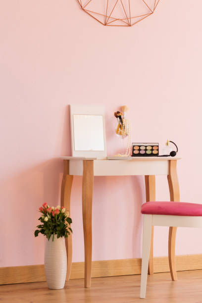 istock Woman room with dressing table 649676446