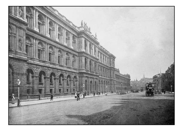istock Antique London's photographs: Whitehall, Home office 649679778