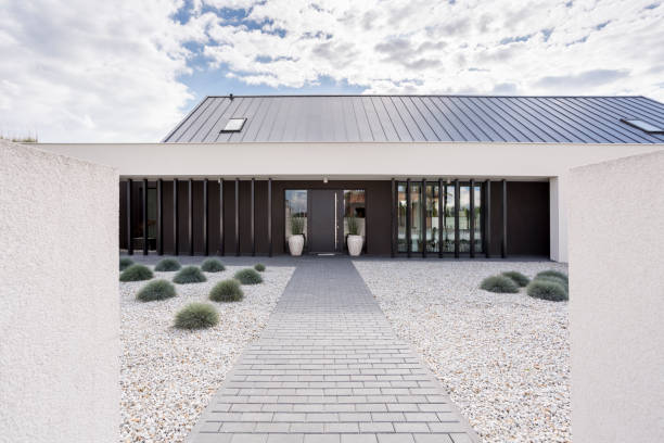 istock Pavement leading to house 649681246