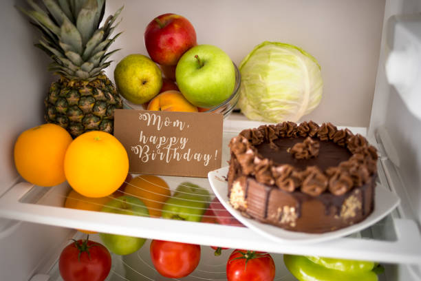 istock Birthday surprise for mom 649687426