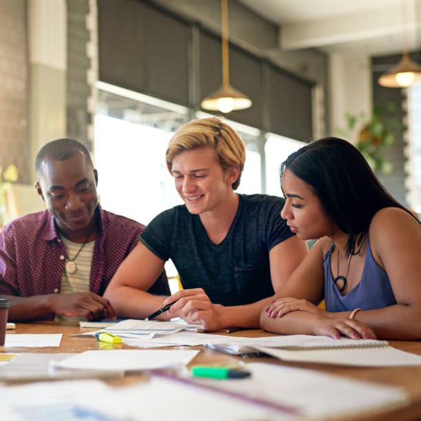 istock He's the best tutor in their group 649696216