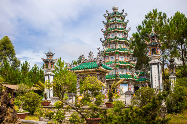 istock Linh Son Pagoda in Da Lat, Vietnam 649711612