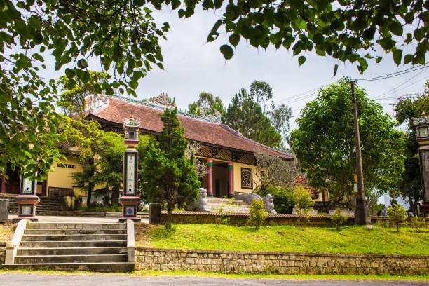 istock Linh Son Pagoda in Da Lat, Vietnam 649711770