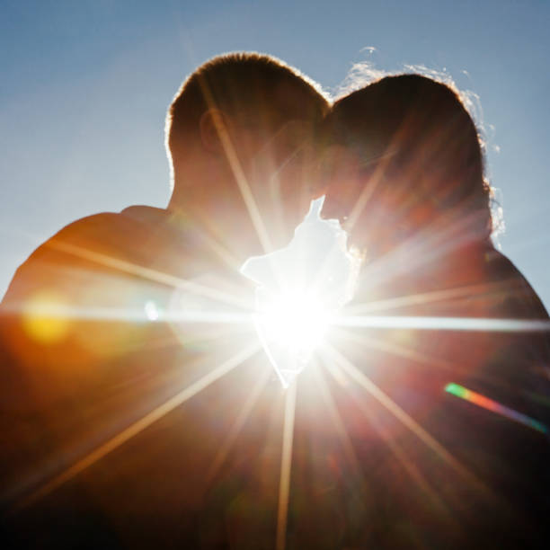 Couple in Love Silhouettes
