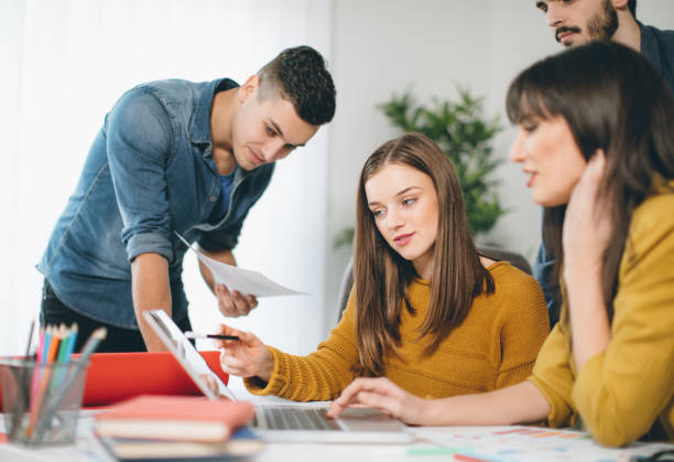 istock Taking the lead among her staff 649723752