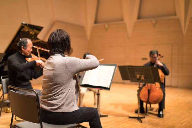 istock Musician rehearsing before the concert 649730178
