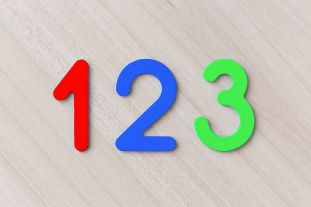 istock one, two and three on a wooden table horizontally 649733108