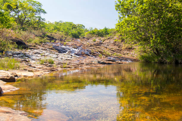 istock Beautiful waterfall - Serra da Canastra National Park - Minas Gerais, Brazil 649734604