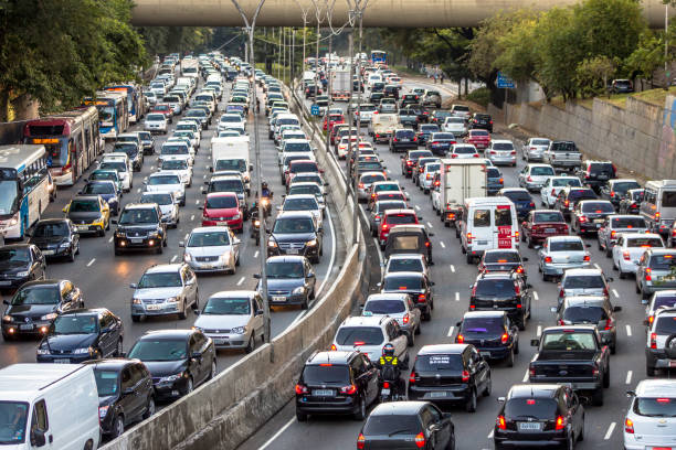 engarrafamento  - traffic congestion - fotografias e filmes do acervo