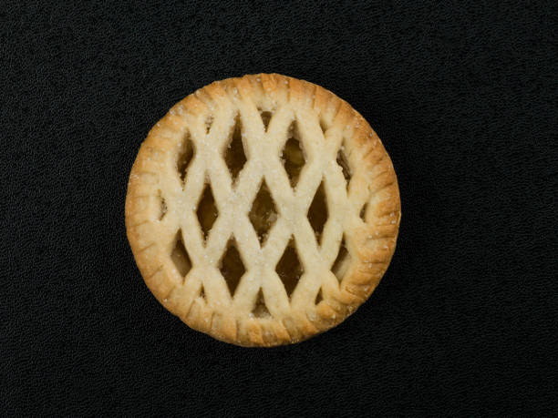 istock Lattice Topped Individual Bramley Apple Pie 649746280