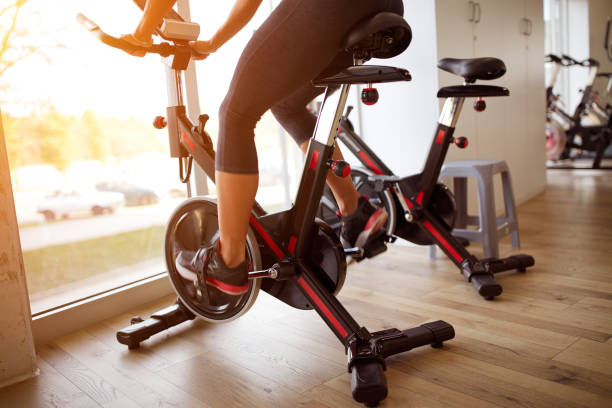 istock Close up of cycle training-concept 649761622