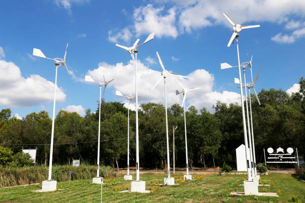 wind farm  - axis powers стоковые фото и изображения