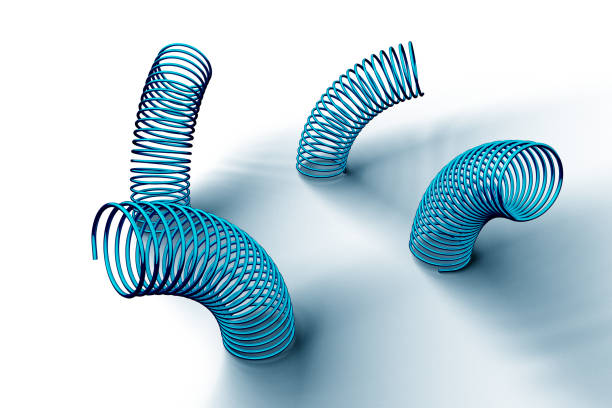 istock Pile of metal springs and coils 649778924