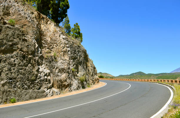 istock Santiago Del Teide country road 649787052