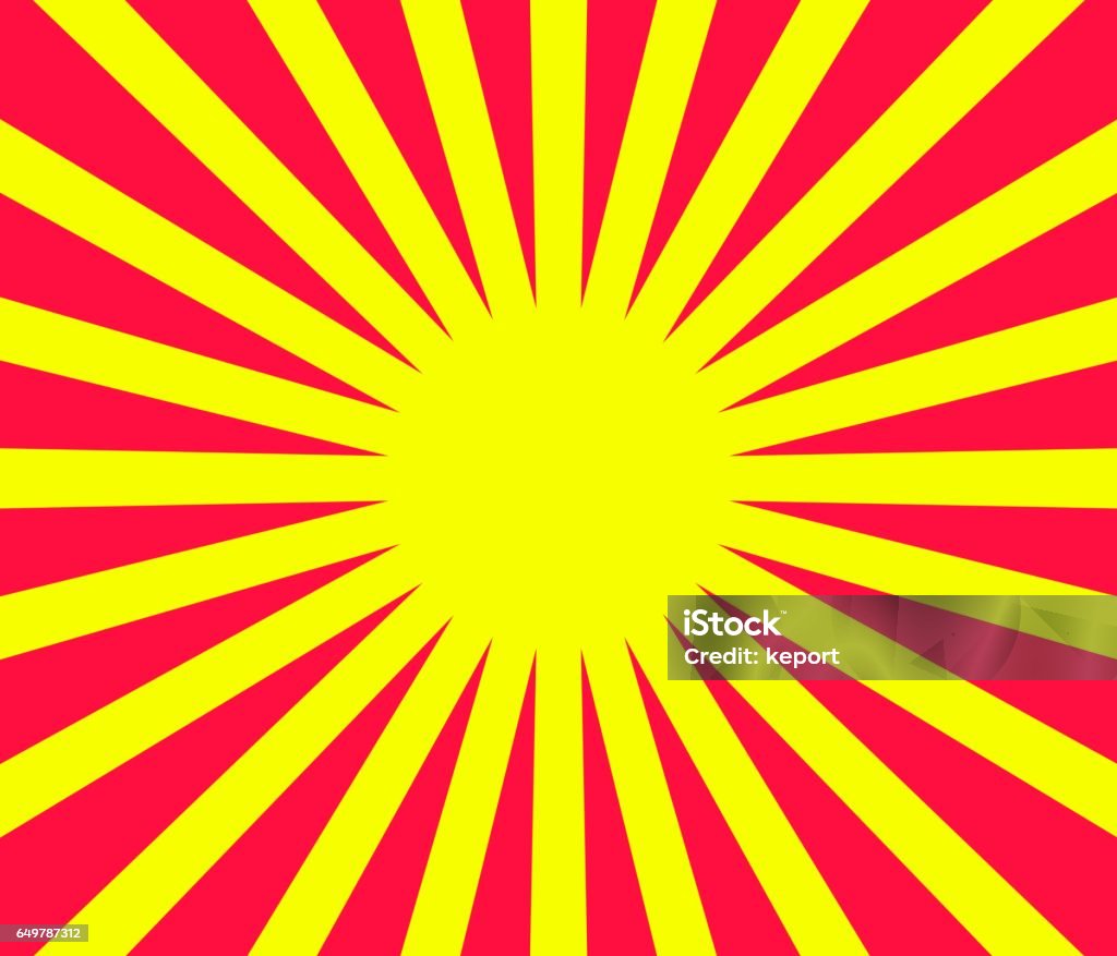 Red Yellow Blue Line Rays Background With Red And Yellow Rays Stock Illustration - Download Image ...
