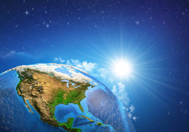 istock Sunrise over the Earth 649804346