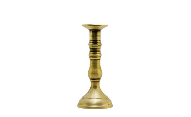 istock vintage candlestick isolated on a white background 649828834