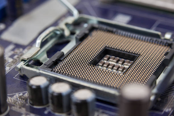 istock Close-up of a motherboard 649839764