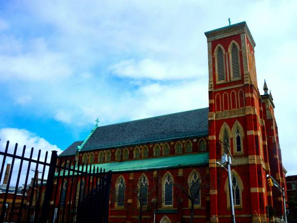 istock Closed Church in Jersey City 649848346