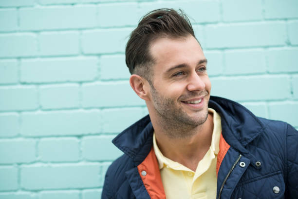 istock Candid Casual Happy Handsome Man Portrait. 649848382
