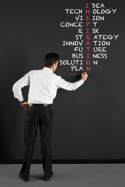 istock businessman writing 