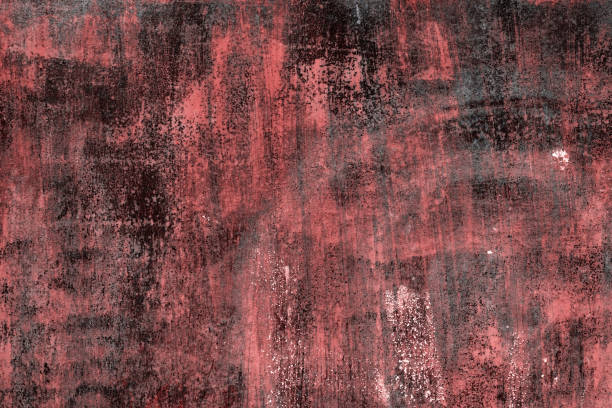 istock Metal texture with scratches and cracks 649859838