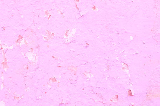 istock Wall fragment with scratches and cracks 649860156